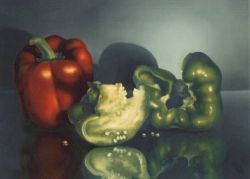 Red & Green Peppers E Tutorial