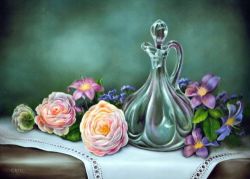 Lavender Oil Cruet E Tutorial