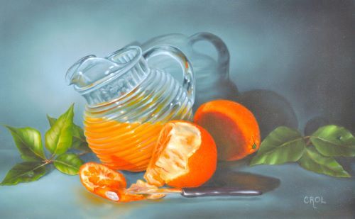 Orange Swirl E Tutorial