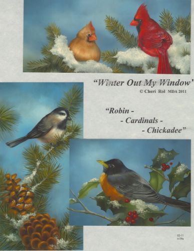 Winter Out My Window  Notebook Series E Tutorial